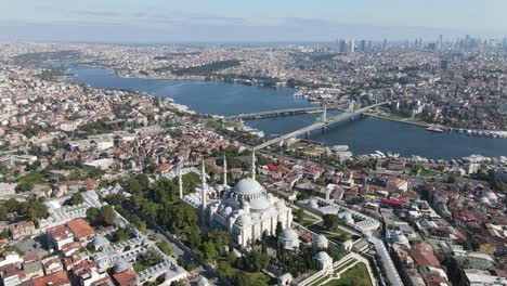 mezquita de suleymaniye cuerno de oro estambul aire