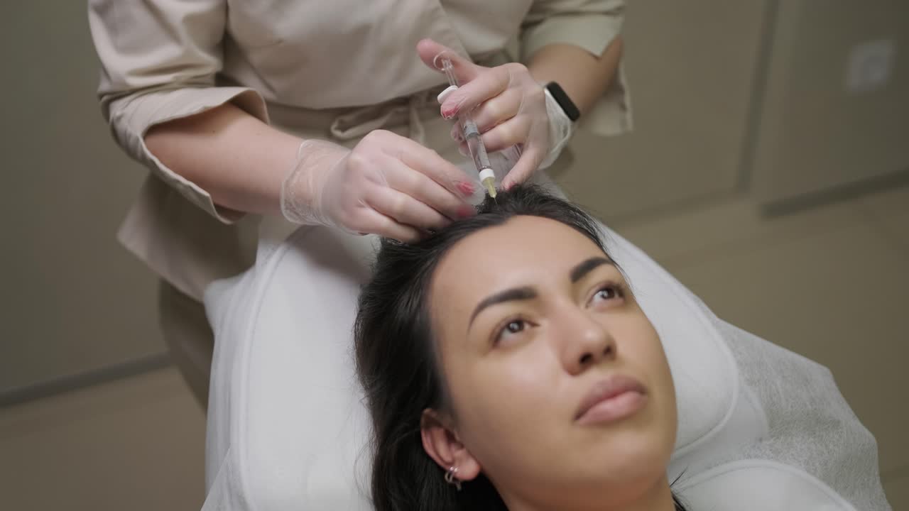 혈소판이 풍부한 플라즈마 주사 절차, 머리카락 성장 자극, prp 치료 절차