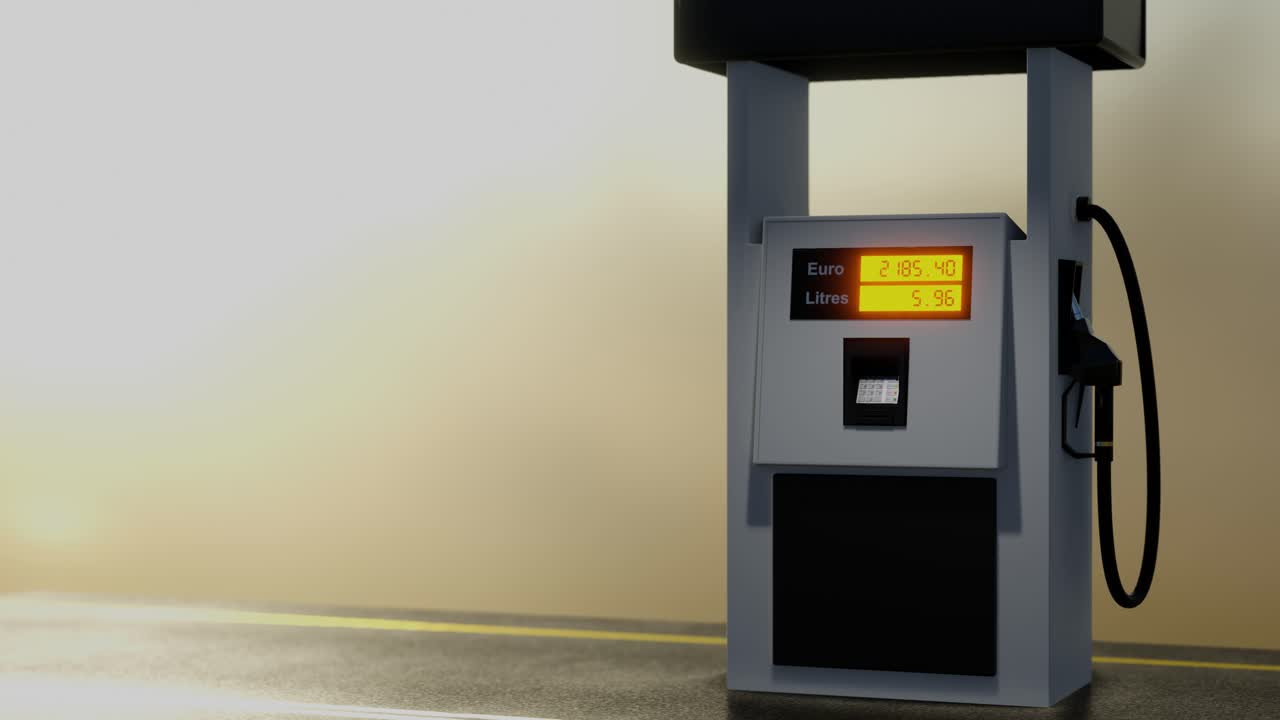 주유소 펌프 lcd 디스플레이의 미친 가격 상승