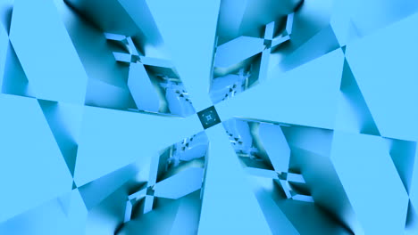 patrón geométrico azul abstracto