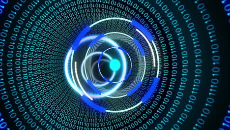 Animation-of-scope-scanning-and-data-processing-over-binary-coding