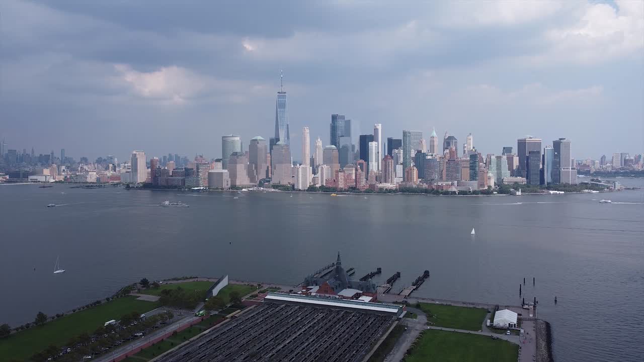 낮 동안 뉴욕시의 스카이라인