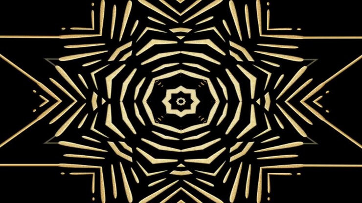 Abstract Kaleidoscope pattern background.
