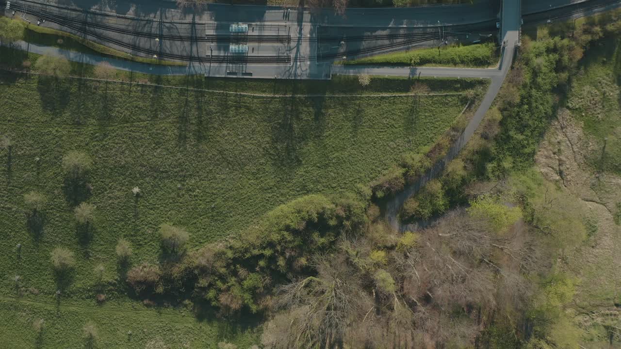 무인 항공기 - 성 drachenburg 30p의 공중 탑 샷