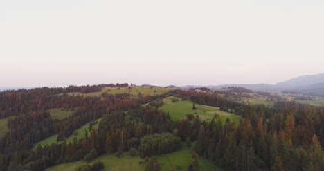 Scenic-Agricultural-Field-And-Forest-Against-Sky-1