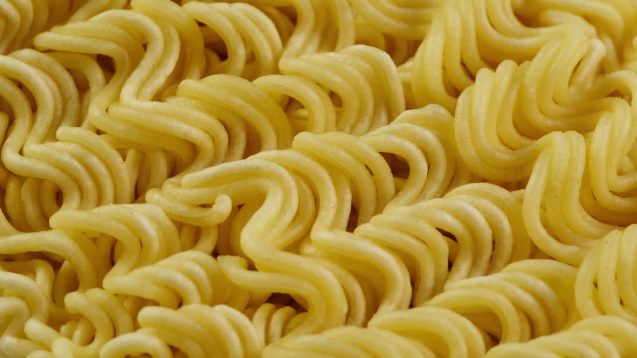 Close-up of Instant Noodles