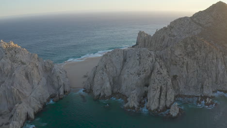 Aerial-Shot-Of-El-Arco-De-Cabo-San-Lucas