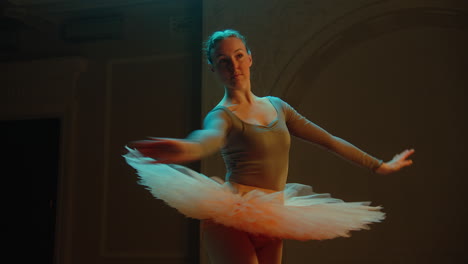 ballet dancer in action