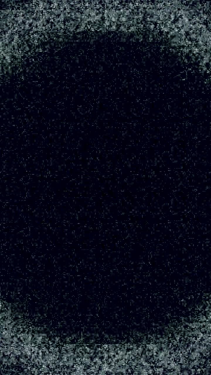 patrón de círculo abstracto con marco punteado