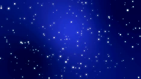 fondo animado de cielo estrellado