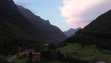 the mountain houses in fiumenero can be a different way to travel