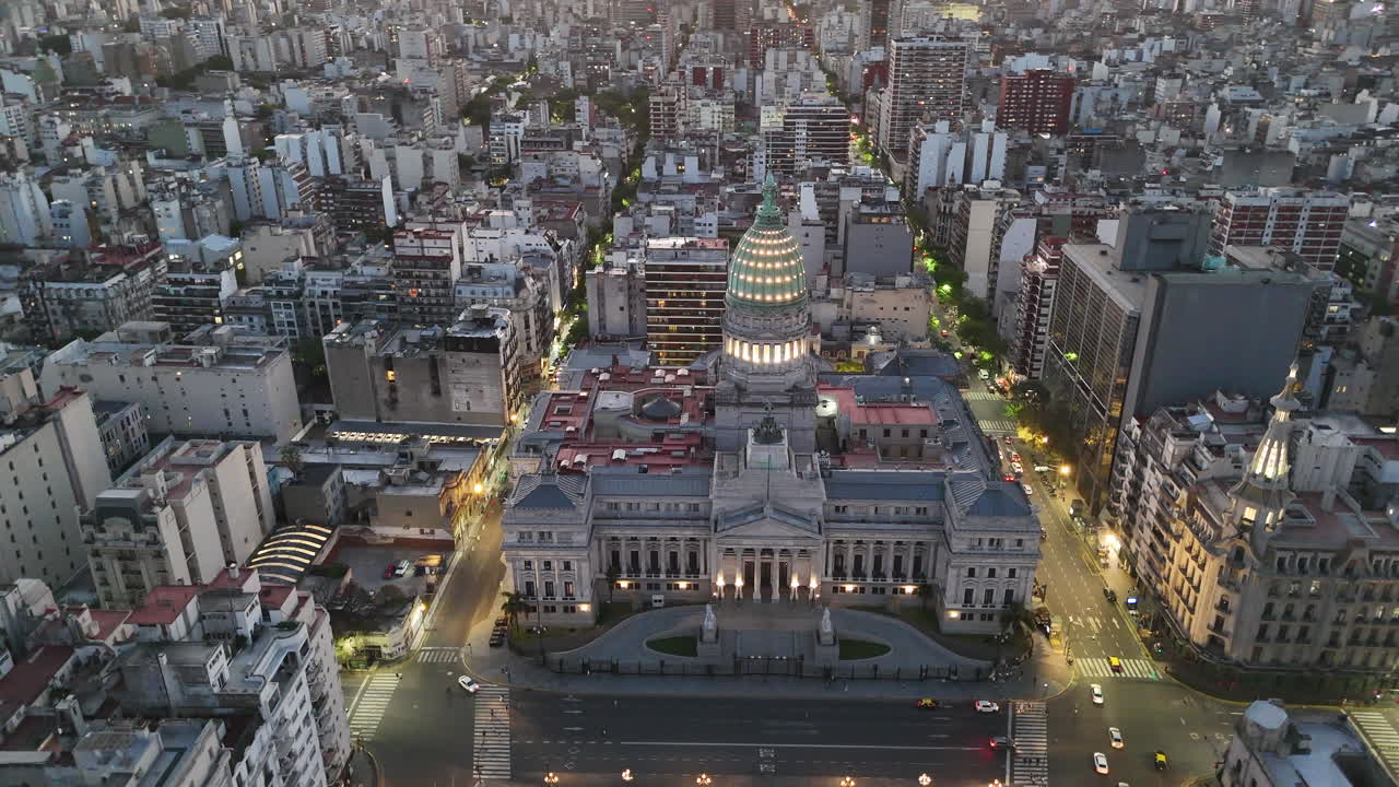 Circular RL Aerial Argentine National Congress D