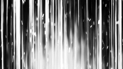 animación de líneas de manga o cómics. efectos de velocidad de acción. rayos de luz, explosión, poder. animación de bucle de deformación de hipervelocidad. líneas rectas en blanco y negro.