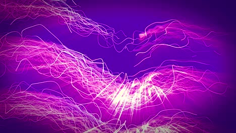 líneas abstractas en movimiento. 4k, bucle sin costuras.