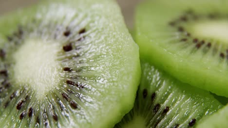 primer plano del kiwi