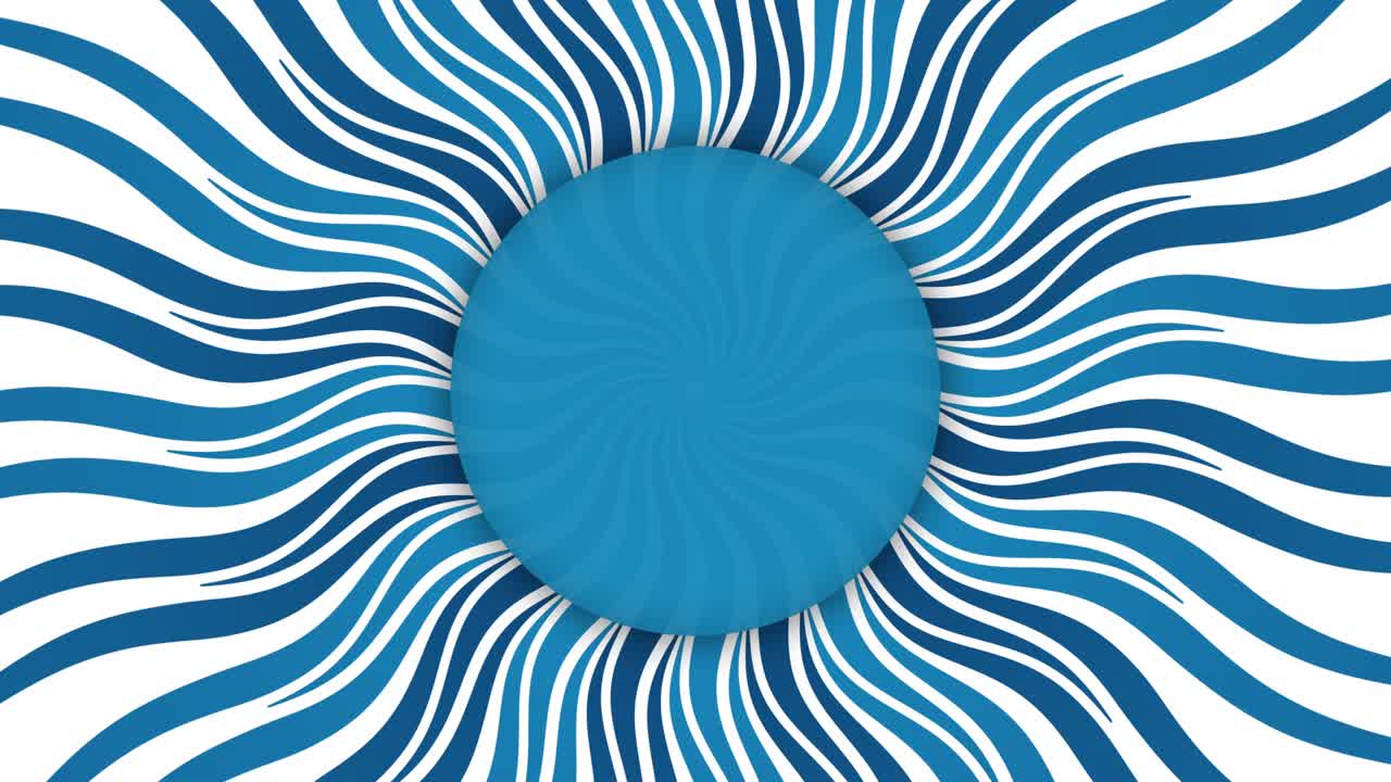 파란색 프레임 타원형 배너와 파란색 모양의 모양