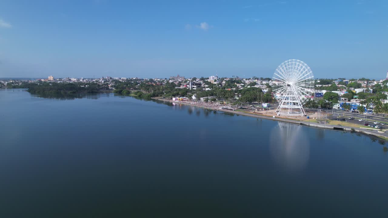 avvicinarsi alla ruota panoramica