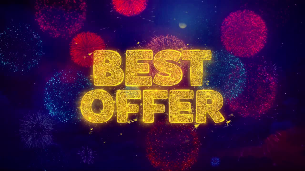 Best Offer Fireworks Sale Banner