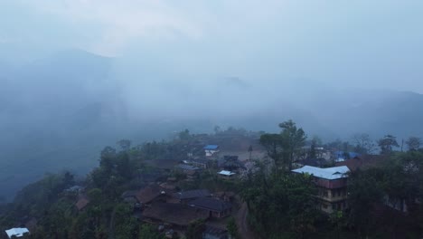 Drone-video-shot-of-hilly-areas-of-Nagaland