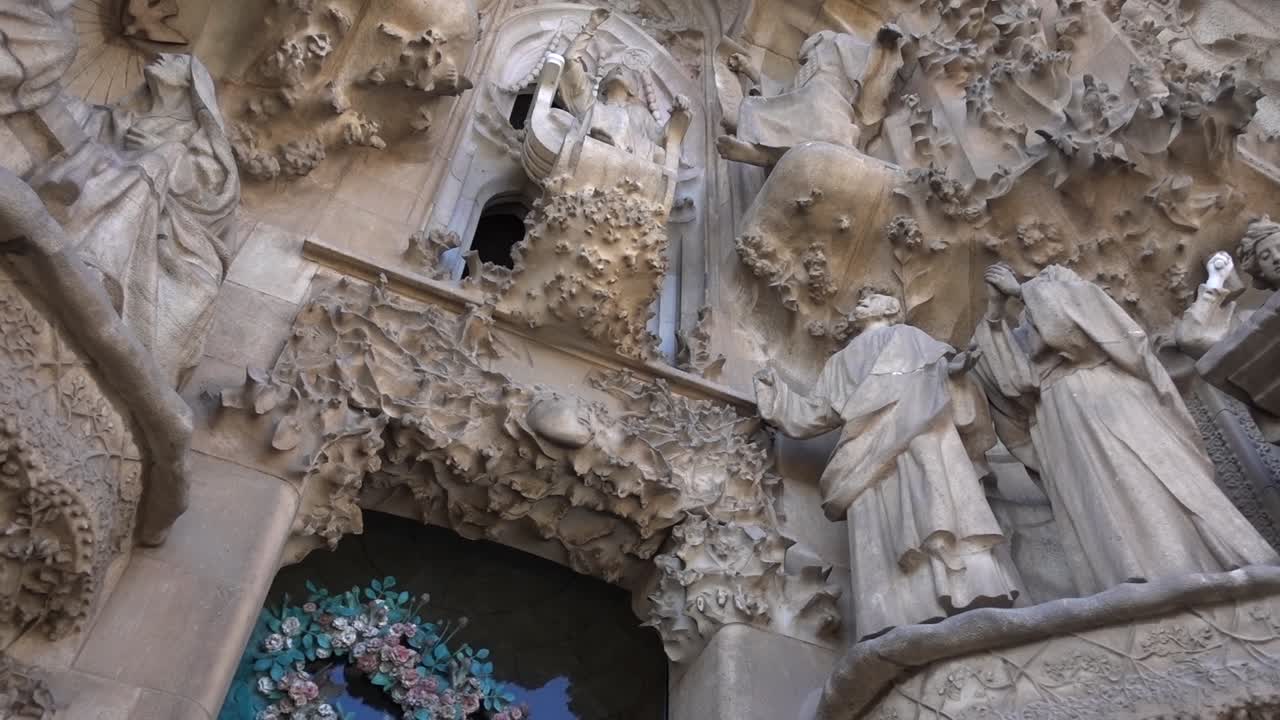 사그라다 파밀리아 대성당 - 가우디 건축, 바르셀로나, 스페인