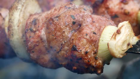 barbacoa de carne deliciosa bbq 4k