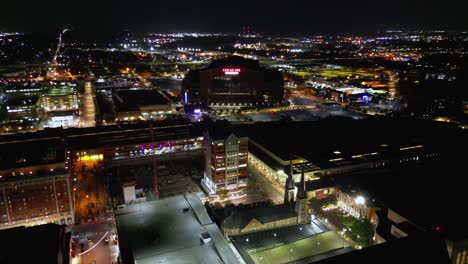 indianapolis colts, nfl sport team venue, lucas oil stadium, aerial view