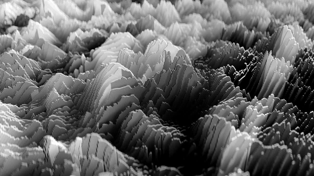 4K Topographic Waveform.