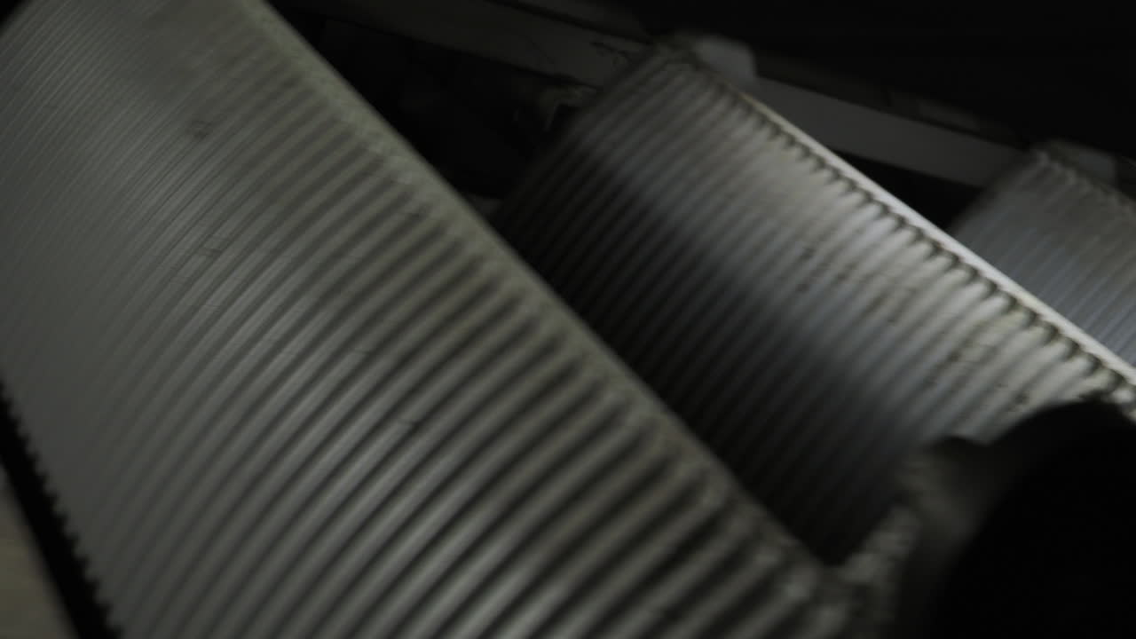 filtro de aire acondicionado sucio de cerca