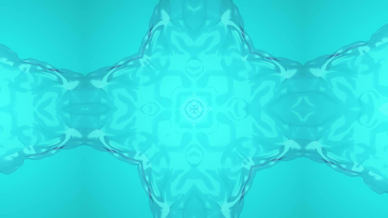 움직이는 칼레이도스코프: 4k 모션 그래픽