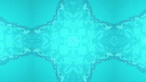kaleidoscopio en movimiento. gráficos en movimiento de 4k