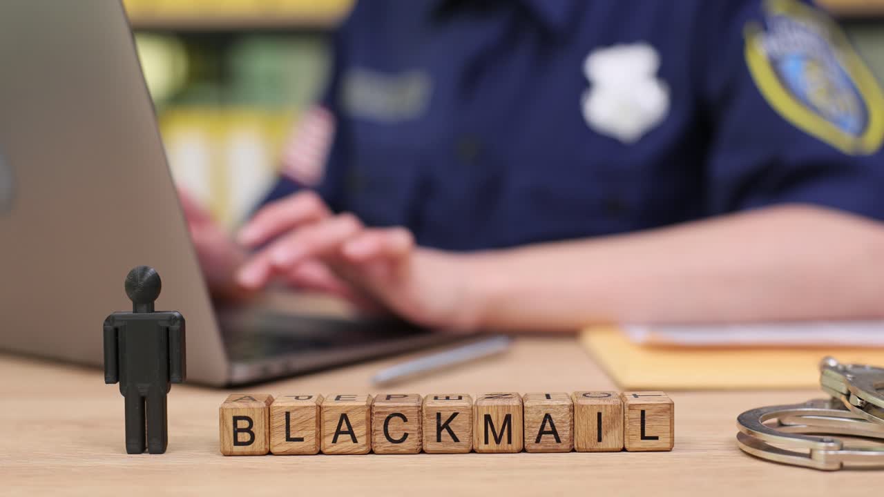 Blackmail Investigation by Law Enforcement