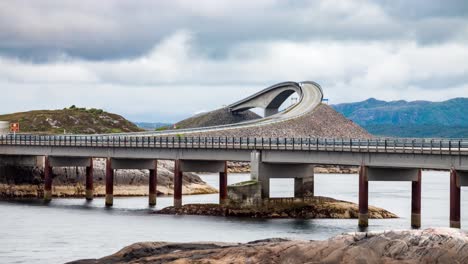 atlantik-ozean-straße norwegischer bau des jahrhunderts