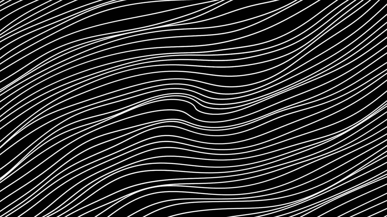 patrón de onda abstracto en blanco y negro