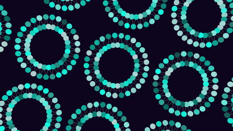 vibrant circles in assorted sizes and shades of red form an intricate pattern on a dark backdrop. the design is visually captivating and versatile for different creative applications