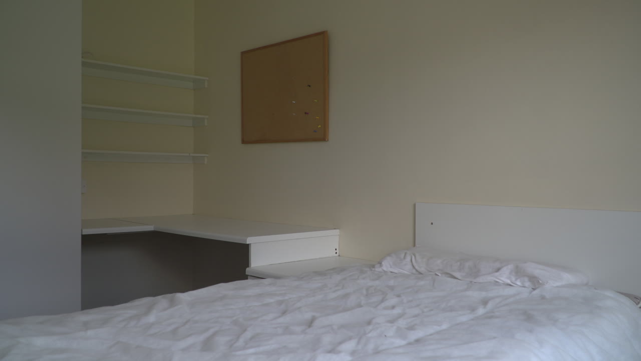 Empty Dorm Room Student, Hostel, Asylum seeker's Accommodation
