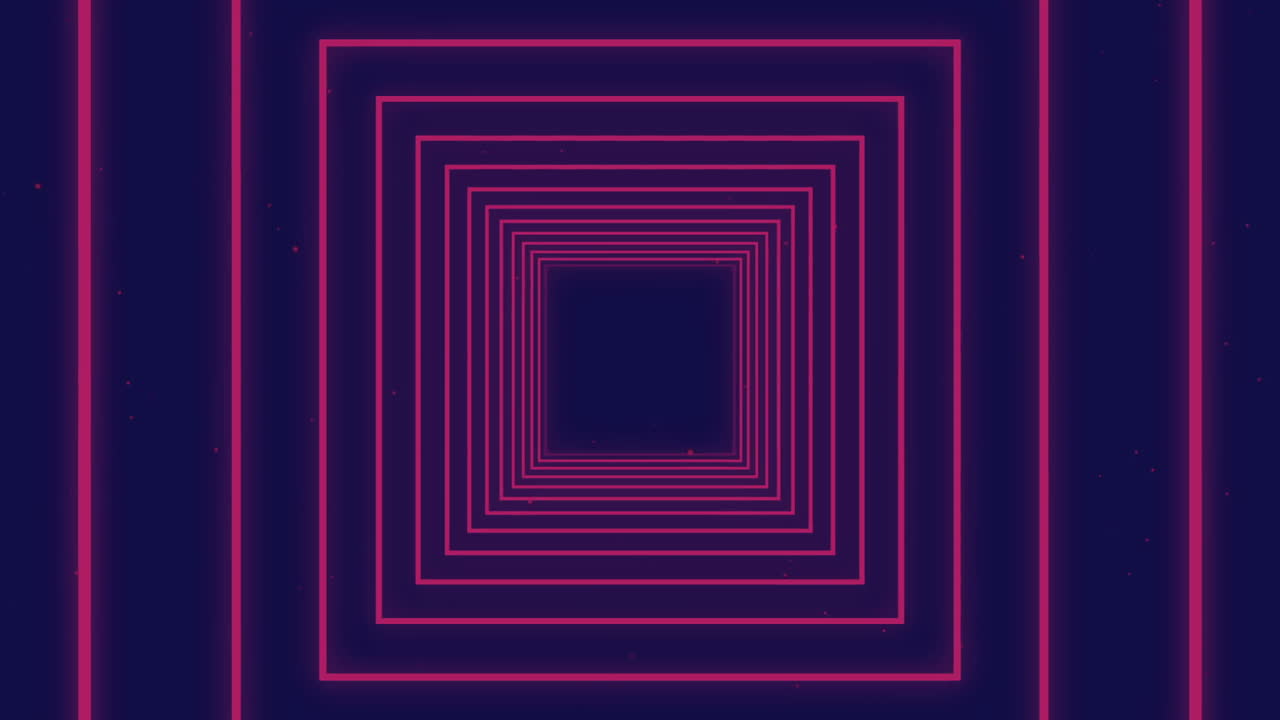 video generado digitalmente de líneas concéntricas