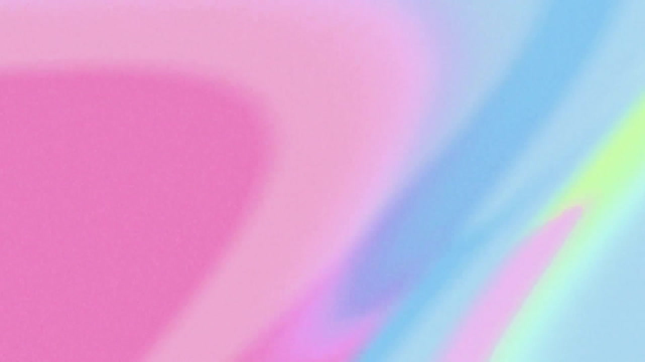 Animation of pastel shapes flowing and waving