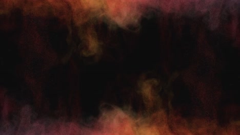 the abstract stream of colorful particles. slow motion
