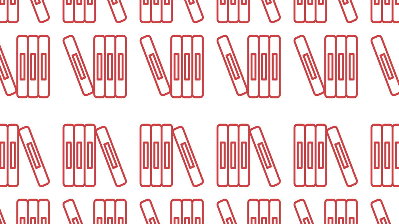 학교 아이템 아이콘의 애니메이션이  ⁇  배경에 움직입니다.