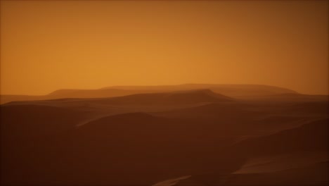 desert storm in sand desert