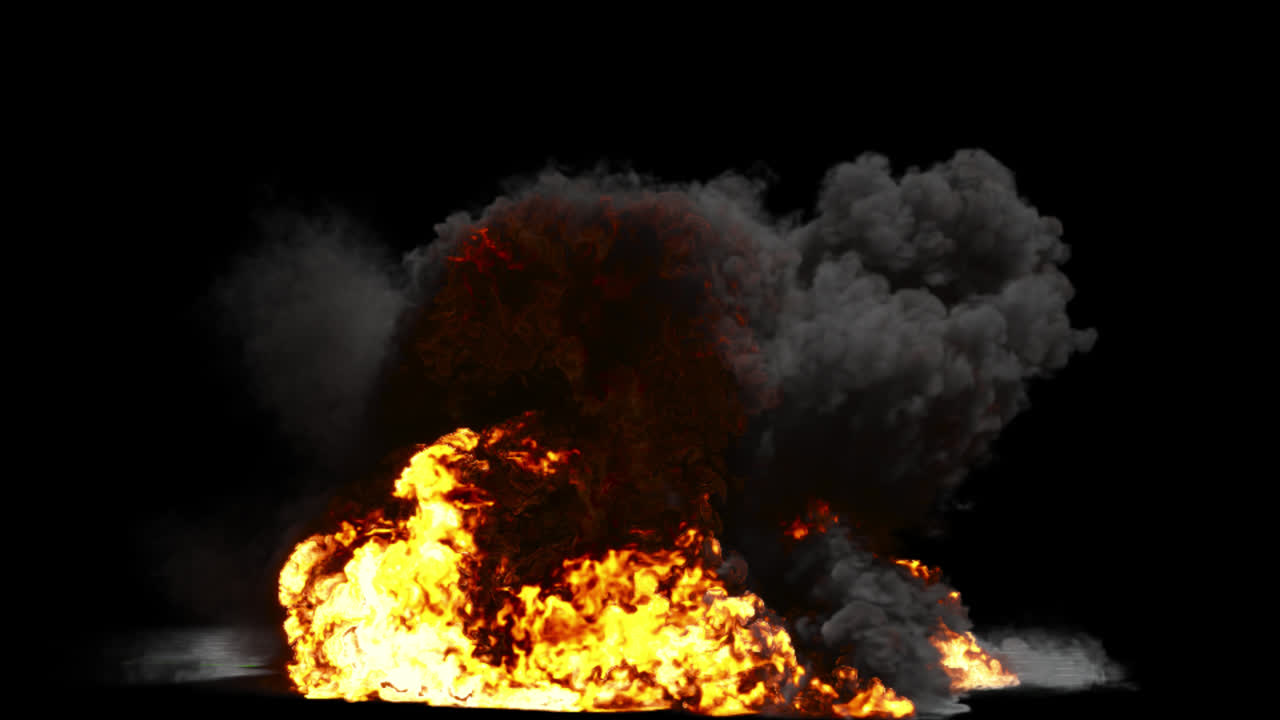 화재 및 폭발 vfx