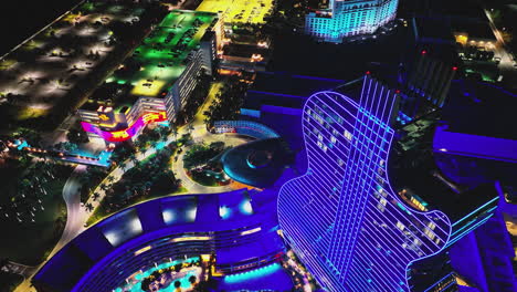 seminole hard rock hotel casino at night