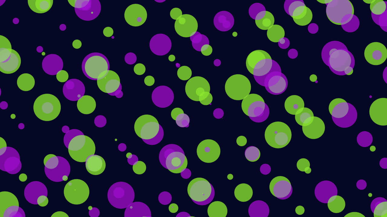 patrón de puntos de colores en filas en degradado azul