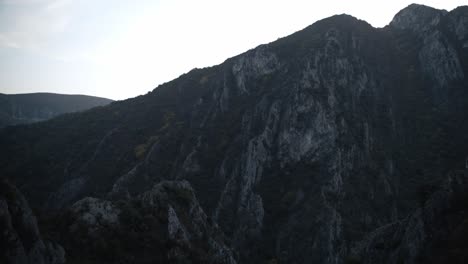 the matka canyon in macedonia in late october