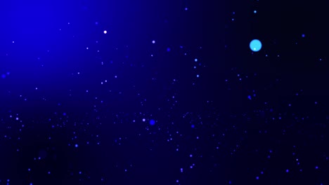 fondo de partículas de bokeh de copo de nieve
