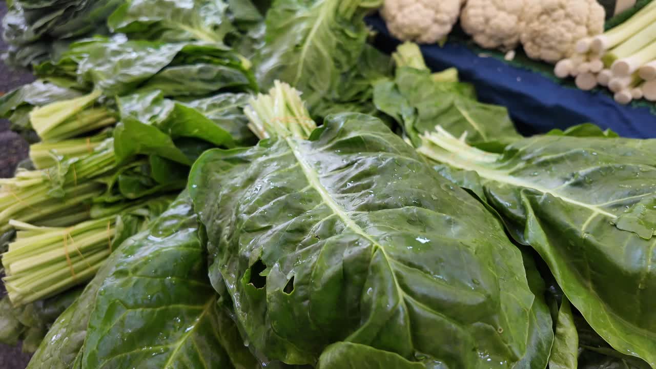 Fresh Chard at a Farmers Market