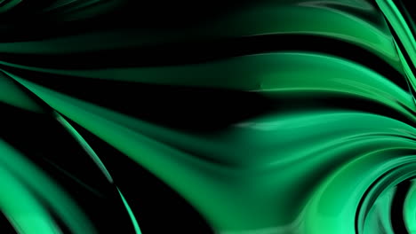 green and abstract pattern moving fluid in psychedelic, trippy and hypnotic waves good for backgrounds for computer graphics, djs, live, concerts, night clubs