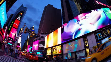 times square at night