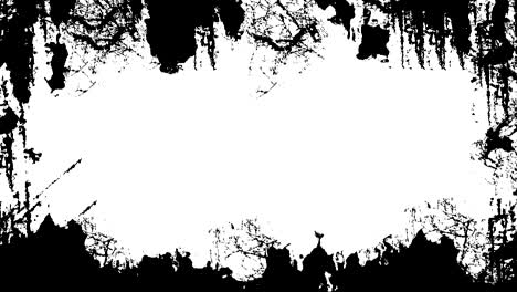 fondo abstracto con textura de marco grunge. telón de fondo de ilustración digital