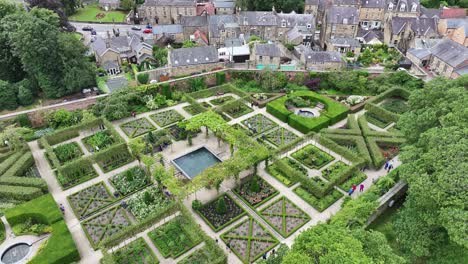 Jardín-De-Alnwick,-Inglaterra,-Reino-Unido